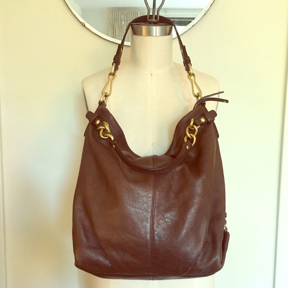Coach Leather Shoulder Bag